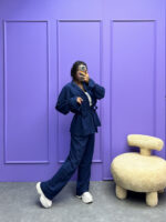 ست شومیز و شلوار دو جیب کد 120004 - Image 4