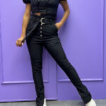 شلوار کتان کد 5008