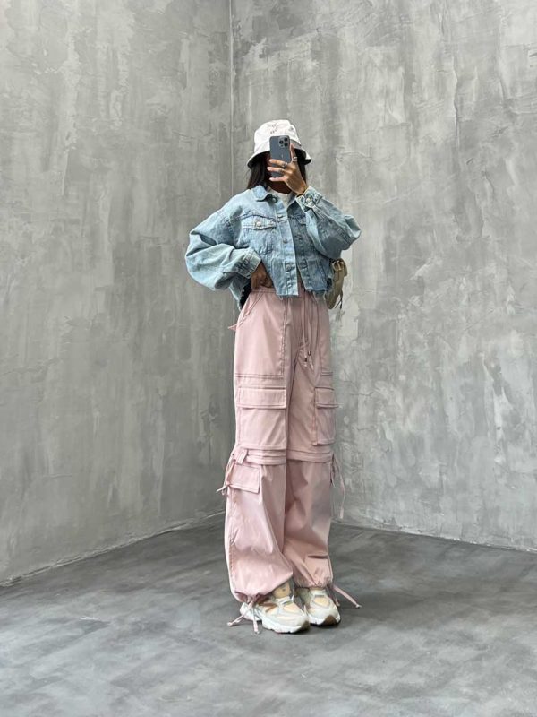 شلوار کارگو رودوخت کد 100377