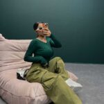 شلوار کتان جیب زیپ کد 100128