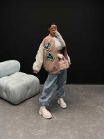 بامبر جکت گلدوزی کد 200164 - Image 19