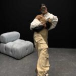 شلوار کارگو جیب پاکتی کد 100168