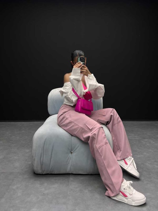 شلوار کارگو زانو جیب کد 100257