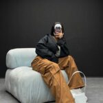 شلوار کارگو جیب پاکتی کد 100284