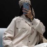 شومیز طرح جیب کد 220136