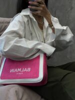 کیف 2 رنگ BALMAIN کد 280101 - Image 4