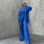 ست شومیز و شلوار 2 جیب کد 160127