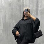 شومیز خفاشی کد 220149