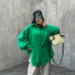 شومیز پنبه ای اور کد 220152