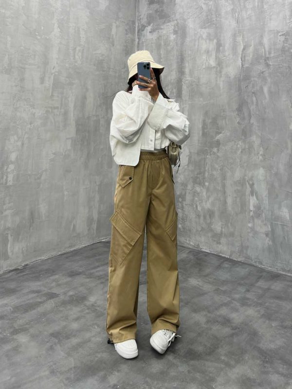 شلوار جیب کج کد 100395