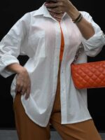 شومیز تک جیب کد 220118 - Image 5