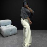 شلوار کارگو بند دار کد 100241