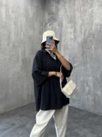 شومیز پشت گلدوزی کد 220168 - Image 6