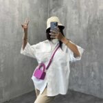 شومیز 2 جیب آستین کوتاه کد 220169