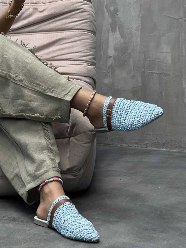 صندل کنفی سگک دار کد 140189