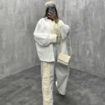 ست شومیز و شلوار 2 رنگ کد 160144