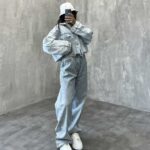 شلوار بگ ساده کد 100441