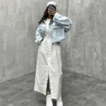 دامن جلو باز کد 100456