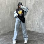 شلوار بگ دمپاریش کد 100475