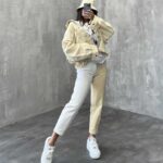 شلوار 2 رنگ کد 100463