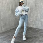 شلوار مام ساده کد 100480