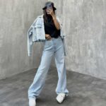 شلوار بگ ساده کد 100483