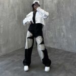 شلوار بگ 2 رنگ کد 100400