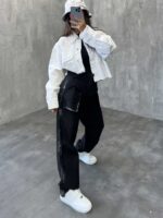 شلوار طرح رنگ کد 100517 - Image 8