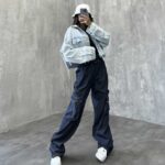 شلوار کارگو جیب سگک کد 100519