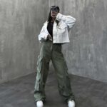 شلوار 6 جیب سگک دار کد 100520