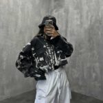 کت جین طرح رنگ کد 220204