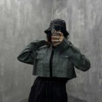 کت جین سرشانه برش کد 220209