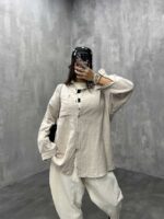 شومیز اور لینن کد 220224 - Image 10