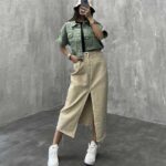 دامن جلوچاک کد 100477