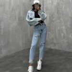 شلوار جین کد 100566