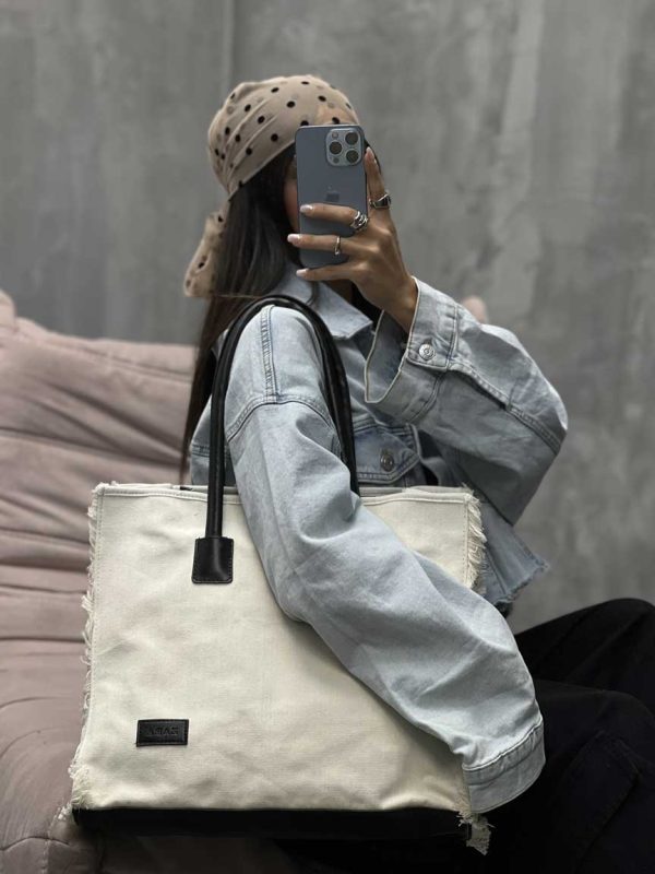 کیف کنفی ریش دار کد 280169