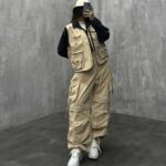 ست وست و شلوار کارگو کد 160176