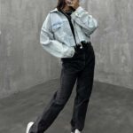 شلوار مام ساده کد 100416