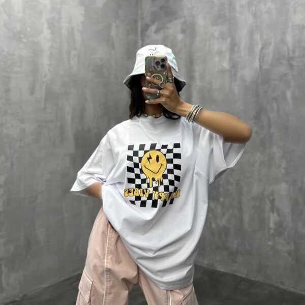 تیشرت HAPPY VIBES کد 180173