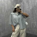 شومیز بیسکویتی کد 220231