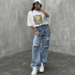 شلوار جین کد 100558