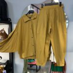 ست شومیز و شلوار خفاشی کد 160134