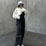 شلوار کارگو دمپا زیپ کد 100654