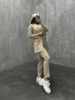 کت و شلوار پرچی کد 120029 - Image 2