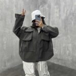 کت 4 جیب دکمه دار کد 120147