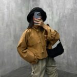 شومیز جیب 2 دکمه کد 220255