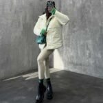 کاپشن 4 دکمه یقه دار کد 200233