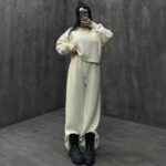 ست دورس و شلوار پایین ریش کد 160223