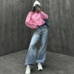 شلوار جین بگ کد 100786