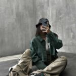 کت جین نیم تنه کد 120158